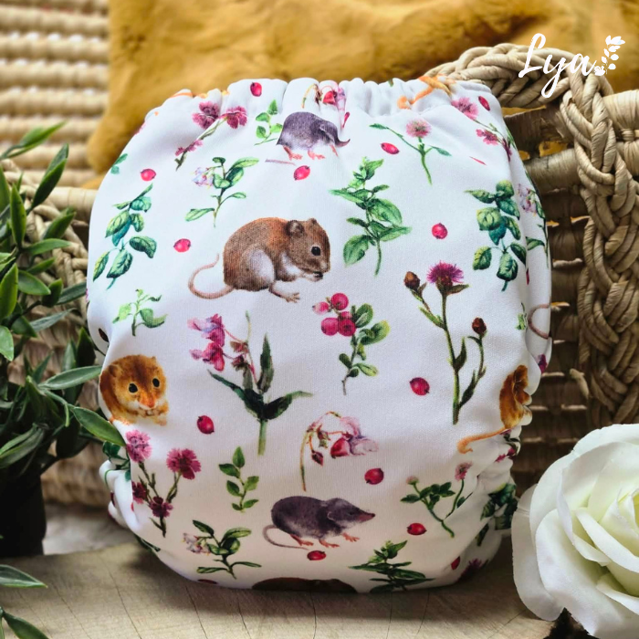 COUCHE À POCHE | couche lavable à poche | Taille unique | LYA - prête à partir