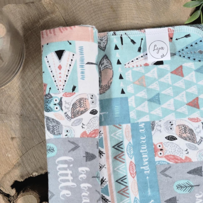 COUVERTURE EN FLANELLE | Brave - prêt à partir