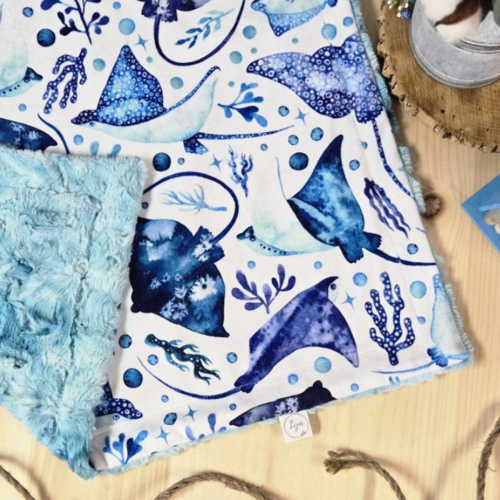 COUVERTURE À FOURRURE | Raie - prêt à partir