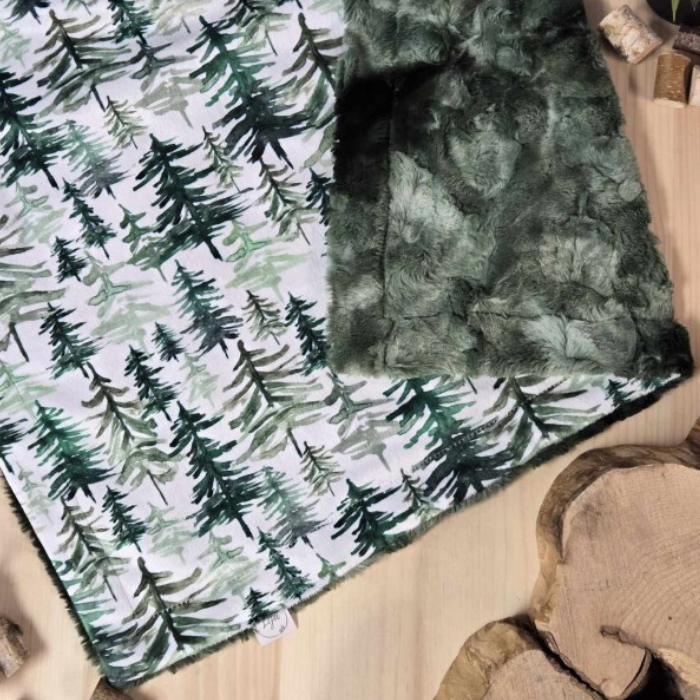 COUVERTURE À FOURRURE | Sapin - prêt à partir