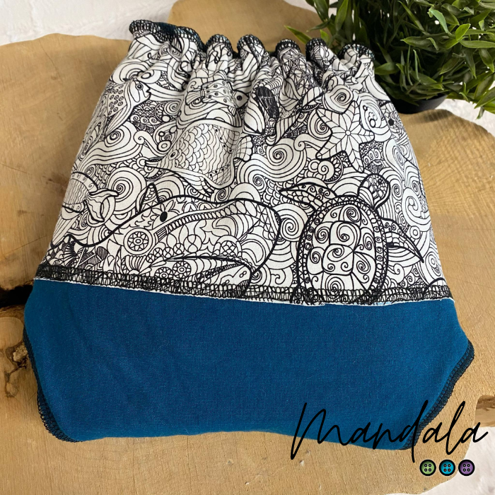 ERIKA | Culotte enfilable absorbante/Couche moulée | Taille Large 40-100 livres - prêt à partir