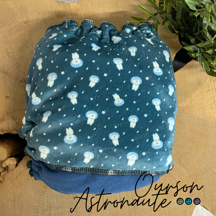 ERIKA | Culotte enfilable absorbante/Couche moulée | Taille Medium 12-45 livres - prêt à partir