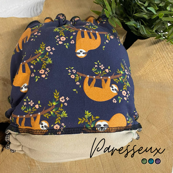 ERIKA | Culotte enfilable absorbante/Couche moulée | Taille Medium 12-45 livres - prêt à partir