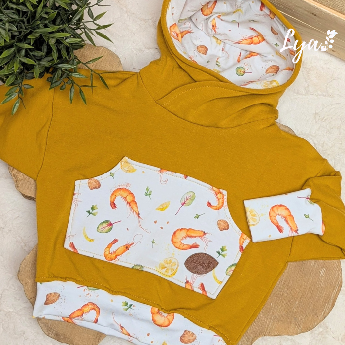 CROQUE-SOURIRE - HOODIE ÉVOLUTIF | Coin stylé - Sur commande