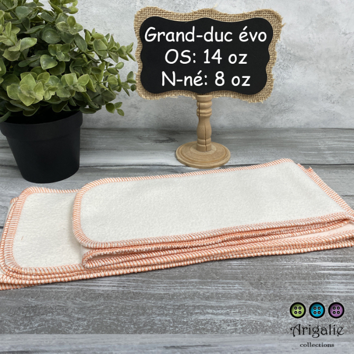 GRAND-DUC | INSERT/LANGE COUCHE LAVABLE - prêt à partir