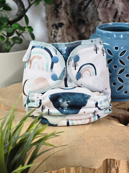 COUCHE MOULÉE | Culotte absorbante | Taille Unique 8-35 livres - prêt à partir