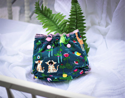 COUCHE MOULÉE | Culotte absorbante | Taille Unique 8-35 livres - prêt à partir