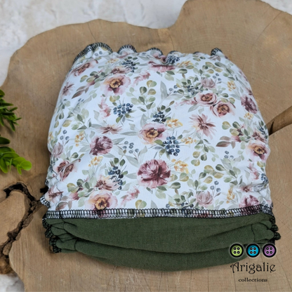 ERIKA | Culotte enfilable absorbante/Couche moulée | Taille Medium 12-45 livres - prêt à partir
