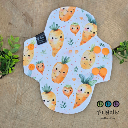 SERVIETTE HYGIÉNIQUE LAVABLE | Pour maman | ARIGALIE - Prête à partir