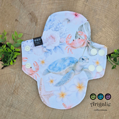 SERVIETTE HYGIÉNIQUE LAVABLE | Pour maman | ARIGALIE - Prête à partir