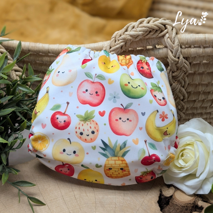 COUCHE À POCHE | couche lavable à poche | Taille unique | LYA  - prête à partir