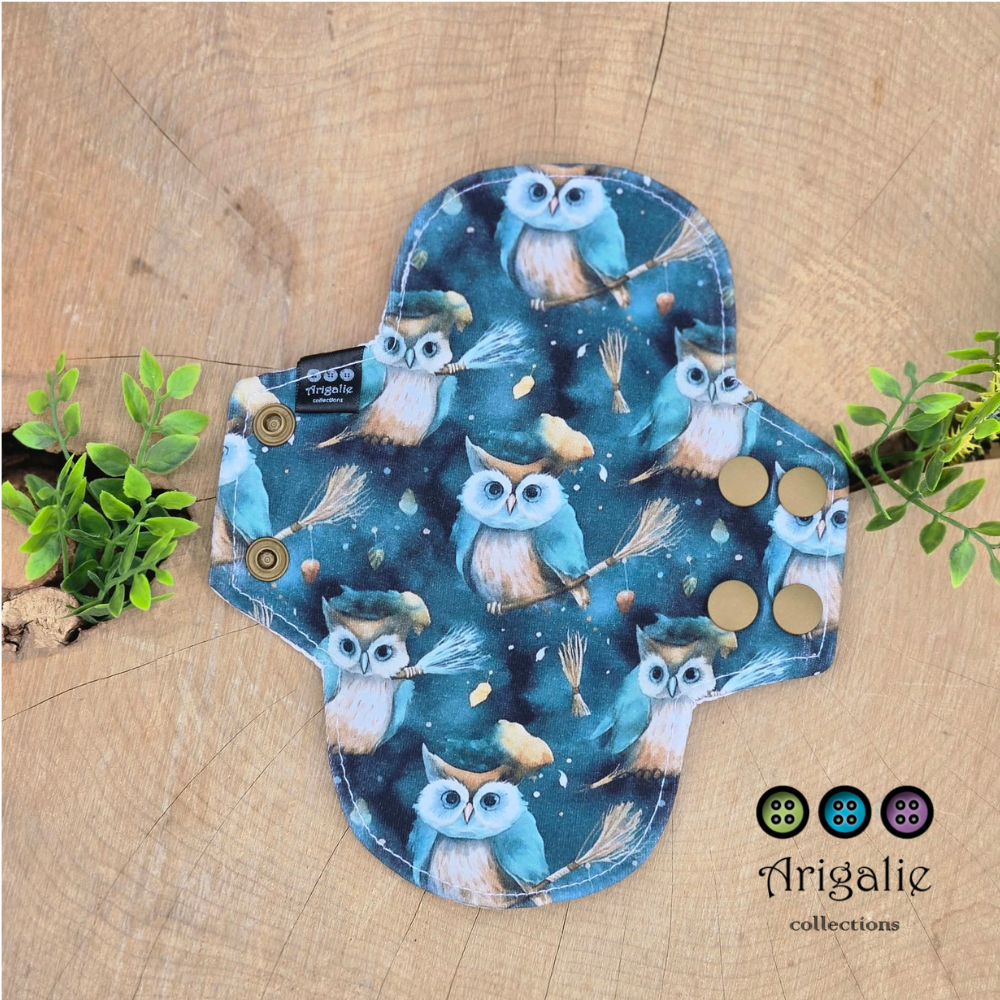 SERVIETTE HYGIÉNIQUE LAVABLE | Pour maman | ARIGALIE - Prête à partir