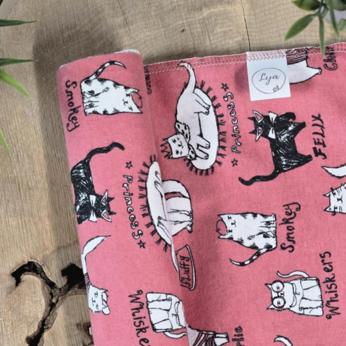 COUVERTURE EN FLANELLE | Chats - prêt à partir