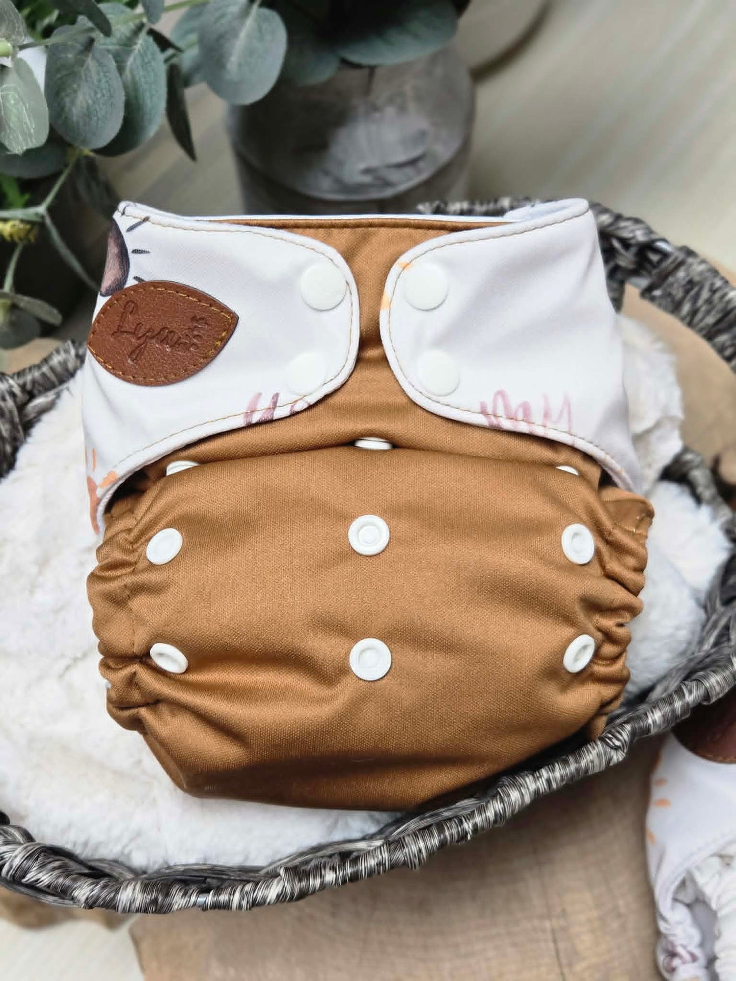 COUCHE TAILLE UNIQUE AVEC WRAP | COUCHE À POCHE LYA - Prête à partir - Collection 4.0