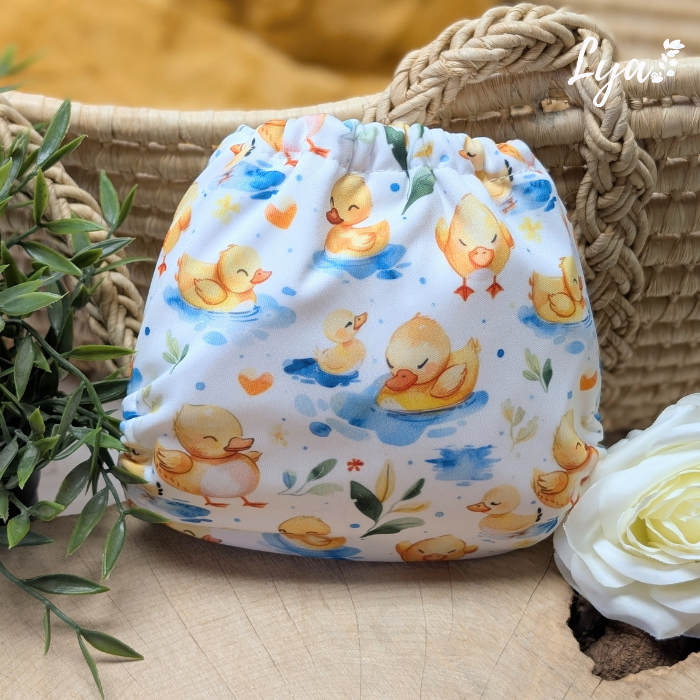 COUCHE À POCHE | couche lavable à poche | Taille unique | LYA  - prête à partir