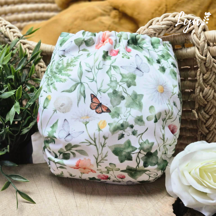 COUCHE À POCHE | couche lavable à poche | Taille unique | LYA  - prête à partir