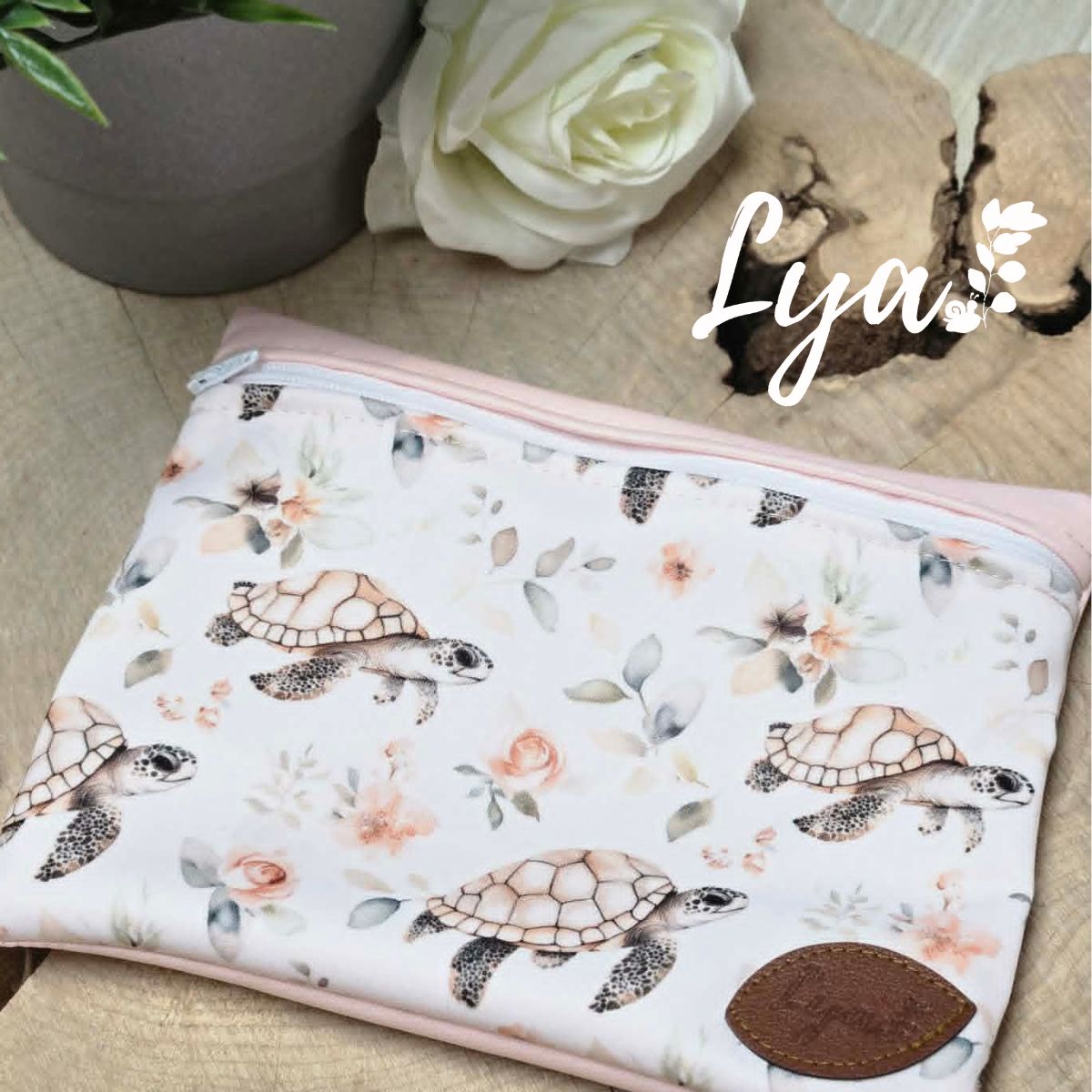 CROQUE-SOURIRE | HUMIDISAC/WETBAG/SAC À SERVIETTE LYA - sur commande