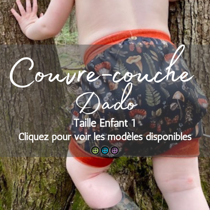 COUVRE-COUCHE | DADO | ENFANT 1 - prêt à partir