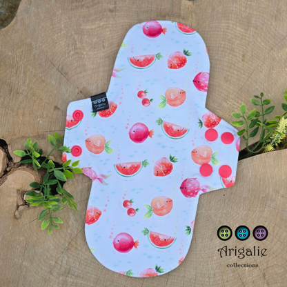 SERVIETTE HYGIÉNIQUE LAVABLE | Pour maman | ARIGALIE - Prête à partir