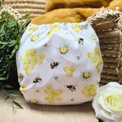 COUCHE À POCHE | couche lavable à poche | Taille unique | LYA  - prête à partir