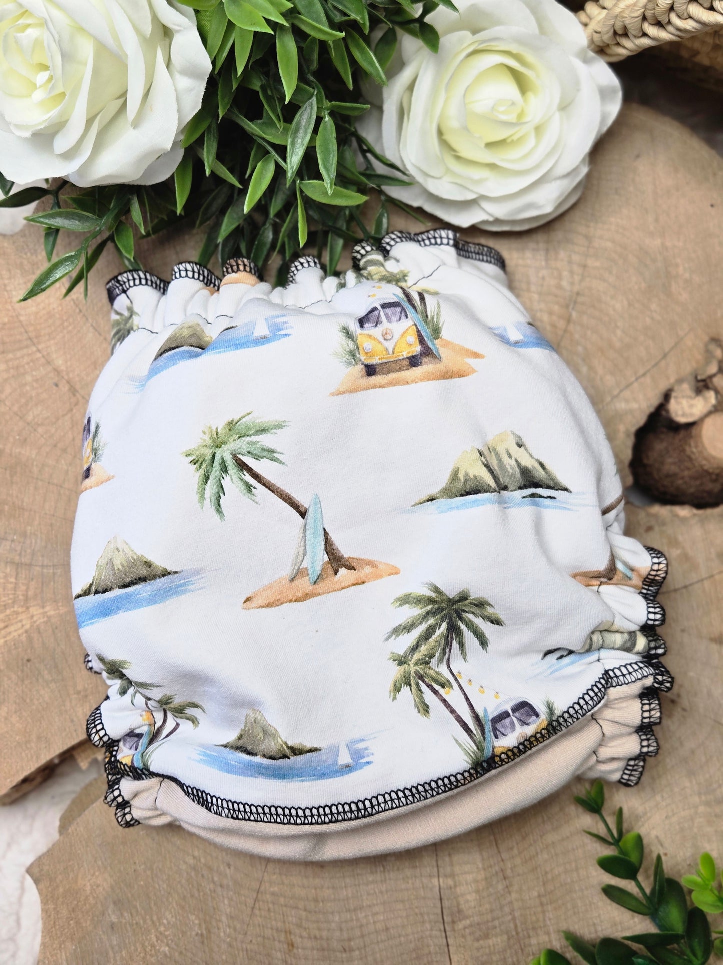 ERIKA | Culotte enfilable absorbante/Couche moulée | Taille Medium 12-45 livres - prêt à partir