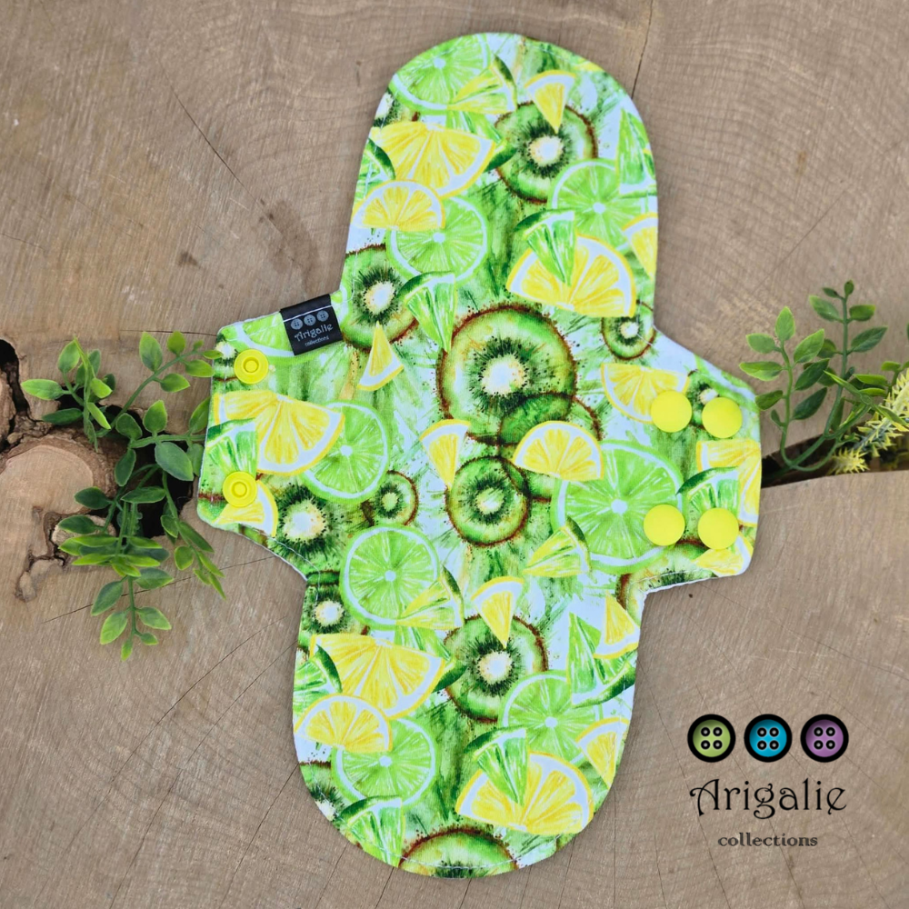 SERVIETTE HYGIÉNIQUE LAVABLE | Pour maman | ARIGALIE - Prête à partir