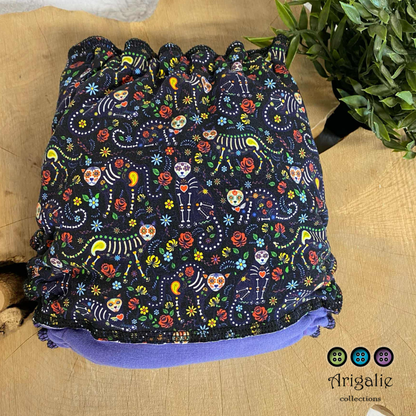 ERIKA | Culotte enfilable absorbante/Couche moulée | Taille Medium 12-45 livres - prêt à partir