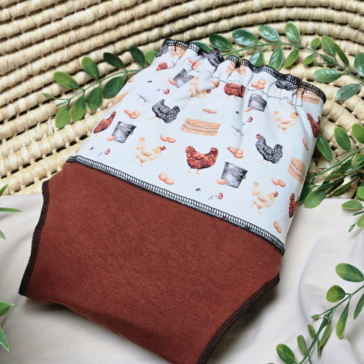 ERIKA | Culotte enfilable absorbante/Couche moulée | Taille Large 40-100 livres - prêt à partir
