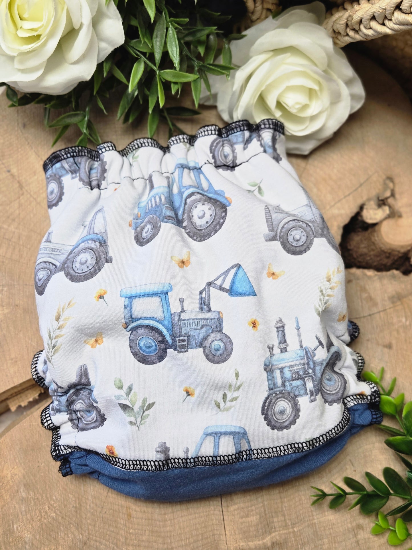 ERIKA | Culotte enfilable absorbante/Couche moulée | Taille Medium 12-45 livres - prêt à partir
