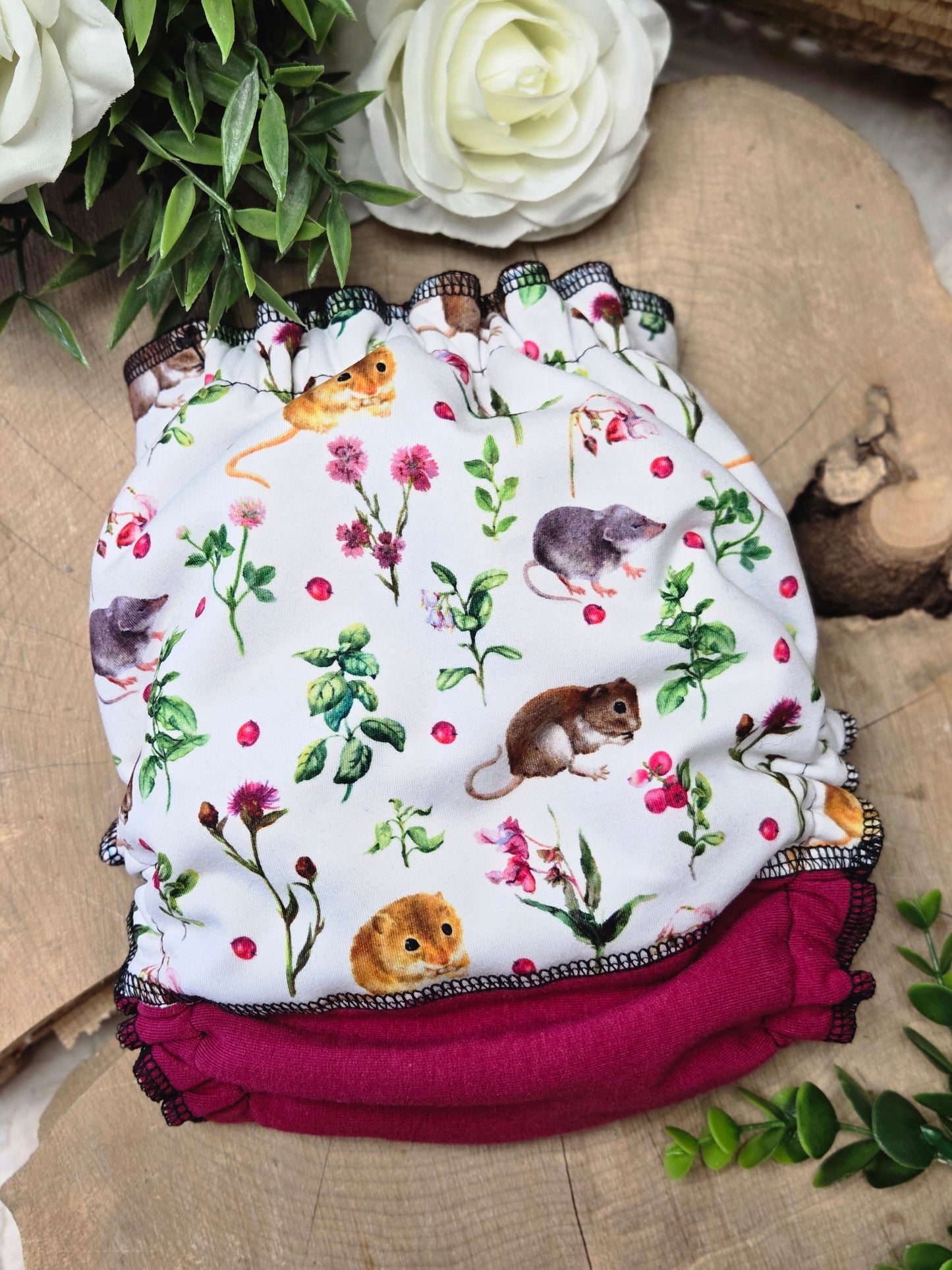 ERIKA | Culotte enfilable absorbante/Couche moulée | Taille Medium 12-45 livres - prêt à partir