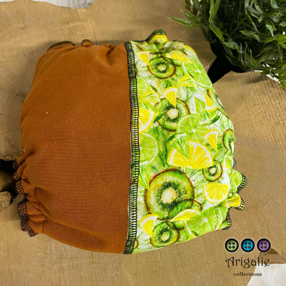 ERIKA | Culotte enfilable absorbante/Couche moulée | Taille Medium 12-45 livres - prêt à partir