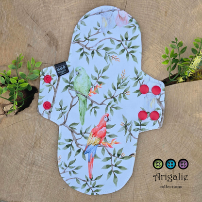 SERVIETTE HYGIÉNIQUE LAVABLE | Pour maman | ARIGALIE - Prête à partir