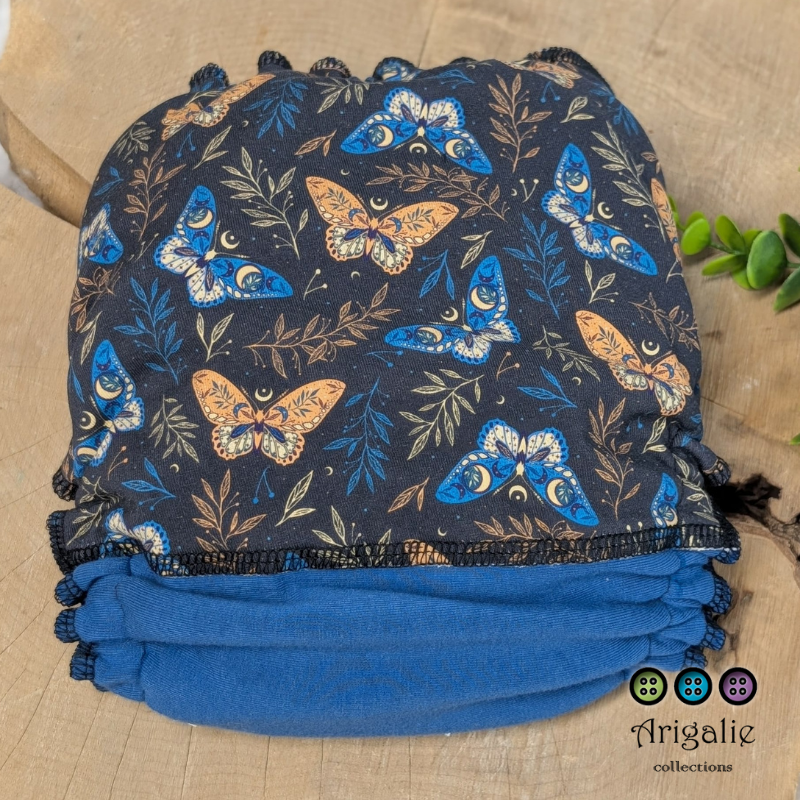 ERIKA | Culotte enfilable absorbante/Couche moulée | Taille Medium 12-45 livres - prêt à partir