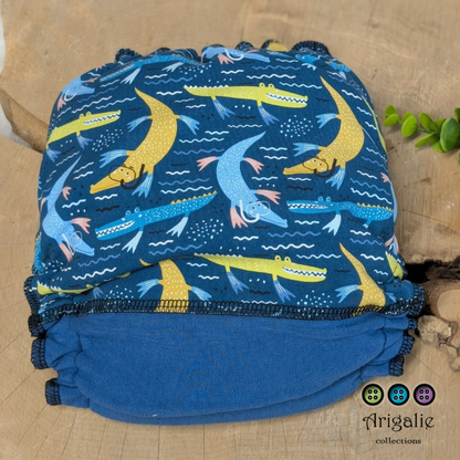 ERIKA | Culotte enfilable absorbante/Couche moulée | Taille Medium 12-45 livres - prêt à partir