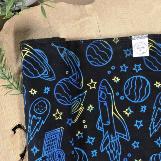 COUVERTURE EN FLANELLE |  Espace - prêt à partir