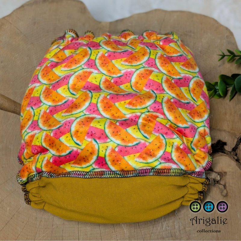 ERIKA | Culotte enfilable absorbante/Couche moulée | Taille Medium 12-45 livres - prêt à partir