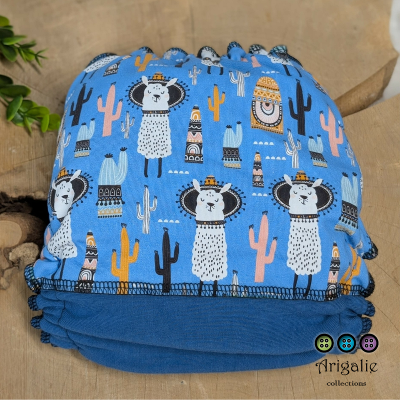 ERIKA | Culotte enfilable absorbante/Couche moulée | Taille Medium 12-45 livres - prêt à partir