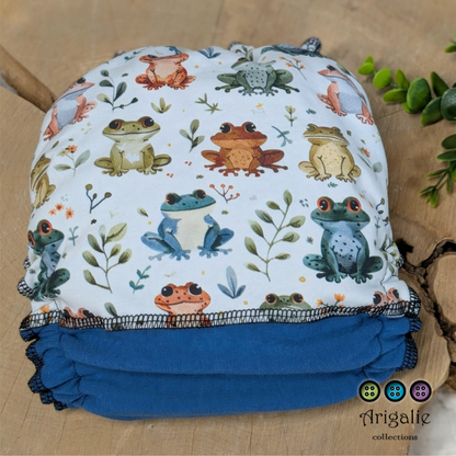 ERIKA | Culotte enfilable absorbante/Couche moulée | Taille Medium 12-45 livres - prêt à partir