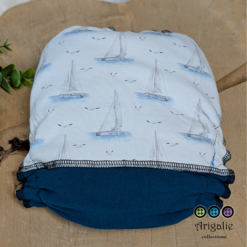 ERIKA | Culotte enfilable absorbante/Couche moulée | Taille Medium 12-45 livres - prêt à partir