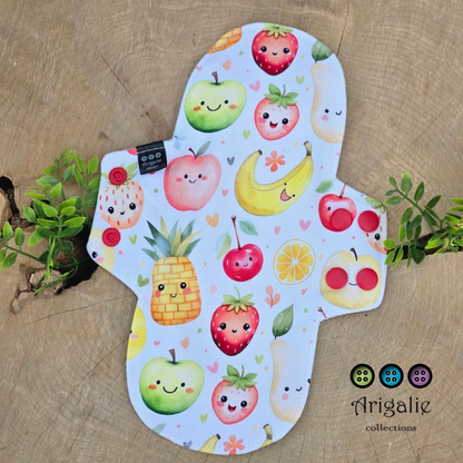 SERVIETTE HYGIÉNIQUE LAVABLE | Pour maman | ARIGALIE - Prête à partir