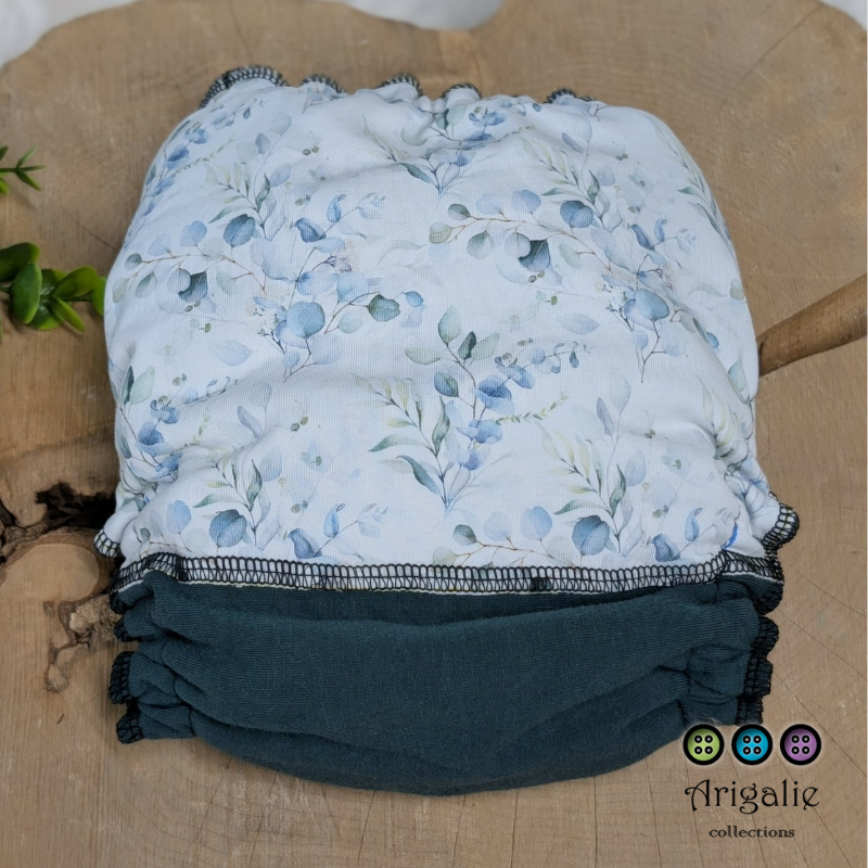 ERIKA | Culotte enfilable absorbante/Couche moulée | Taille Medium 12-45 livres - prêt à partir