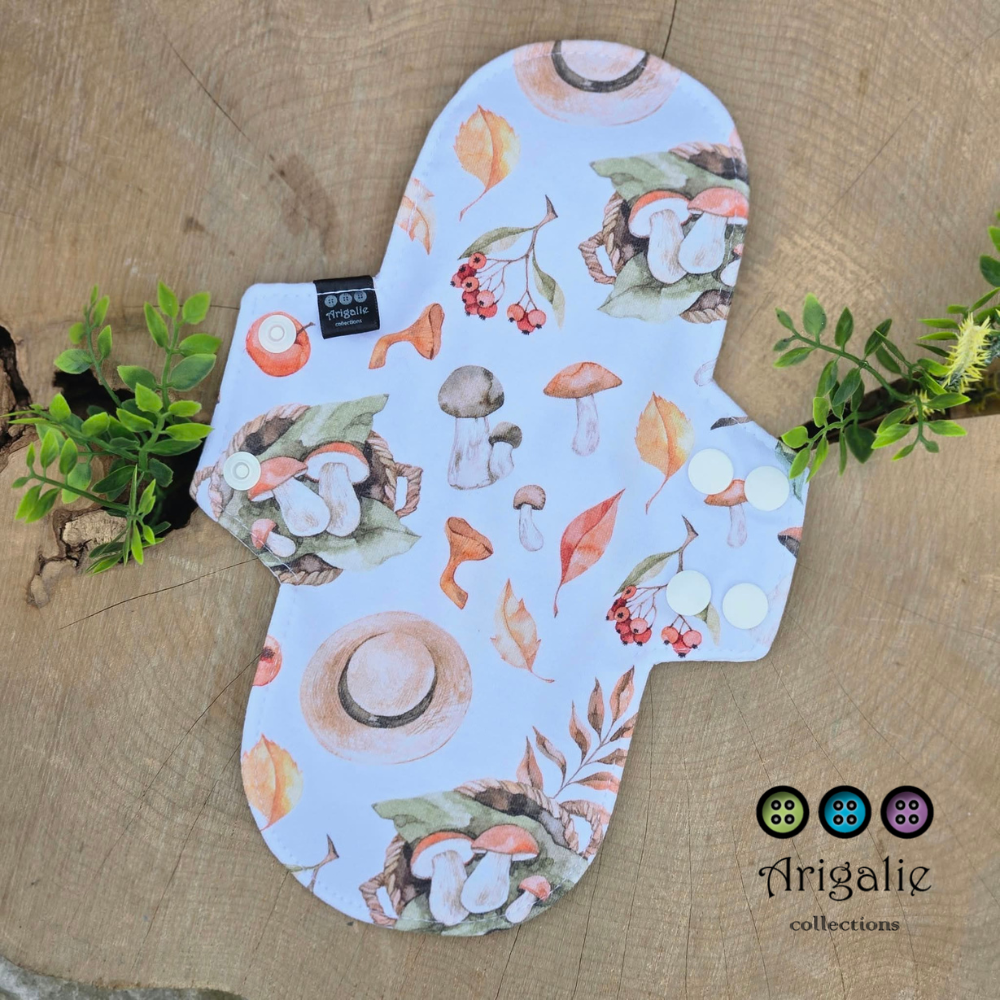 SERVIETTE HYGIÉNIQUE LAVABLE | Pour maman | ARIGALIE - Prête à partir