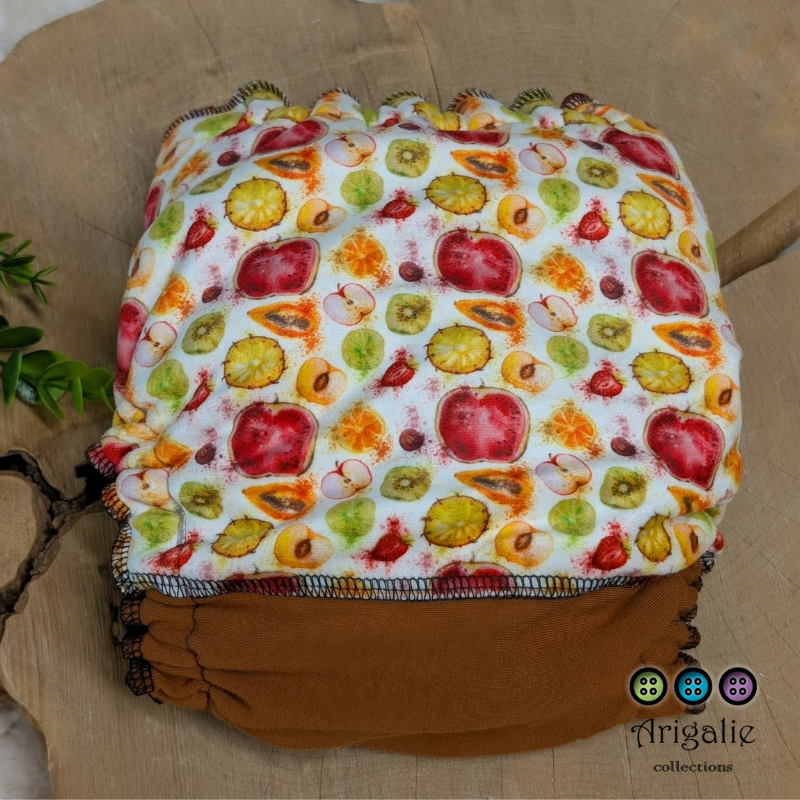 ERIKA | Culotte enfilable absorbante/Couche moulée | Taille Medium 12-45 livres - prêt à partir