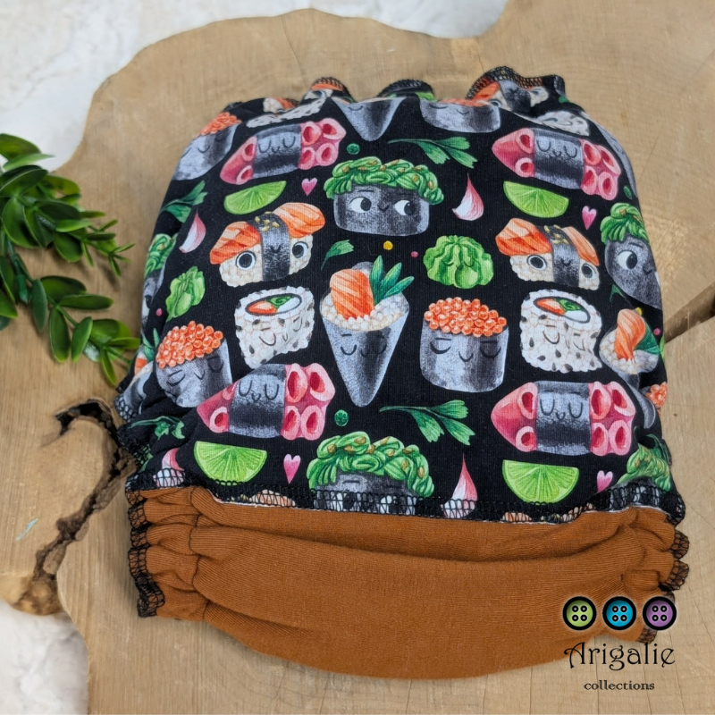 ERIKA | Culotte enfilable absorbante/Couche moulée | Taille Medium 12-45 livres - prêt à partir