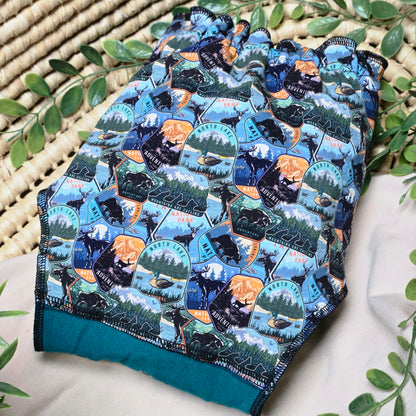 ERIKA | Culotte enfilable absorbante/Couche moulée | Taille Large 40-100 livres - prêt à partir