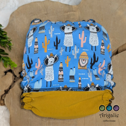 ERIKA | Culotte enfilable absorbante/Couche moulée | Taille Medium 12-45 livres - prêt à partir