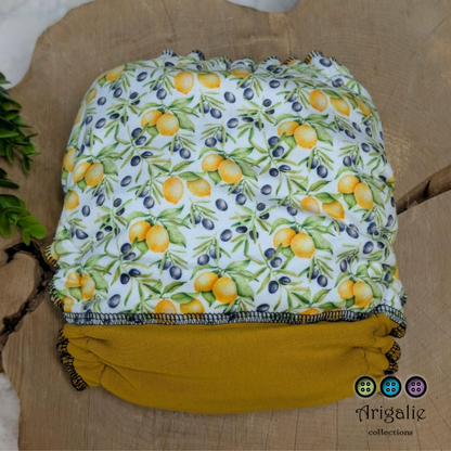 ERIKA | Culotte enfilable absorbante/Couche moulée | Taille Medium 12-45 livres - prêt à partir