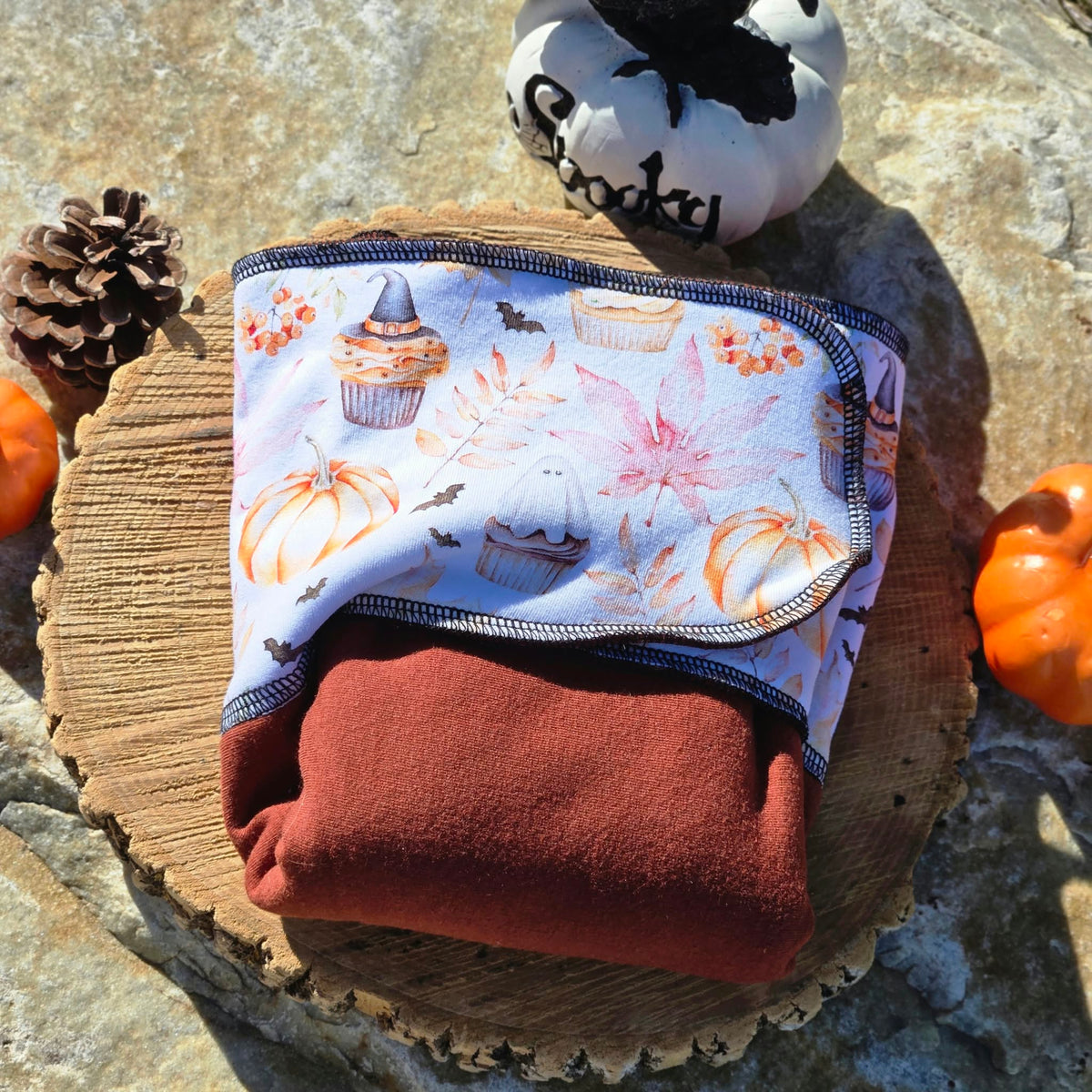 ADÈLE | PRÉPLATE | Couche lavable pré-boostée pré-assemblée | Taille Medium - prêt à partir
