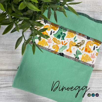 ARIGAFOUF ARIANE CARRÉE | Bambou/Coton | Couche plate bande à motif - prêt à partir