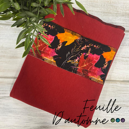 ARIGAFOUF ARIANE CARRÉE | Bambou/Coton | Couche plate bande à motif - prêt à partir